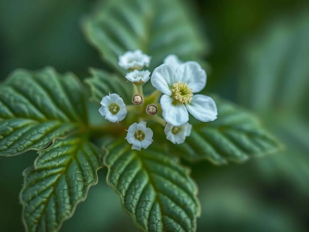 Lamium album morphologische Merkmale