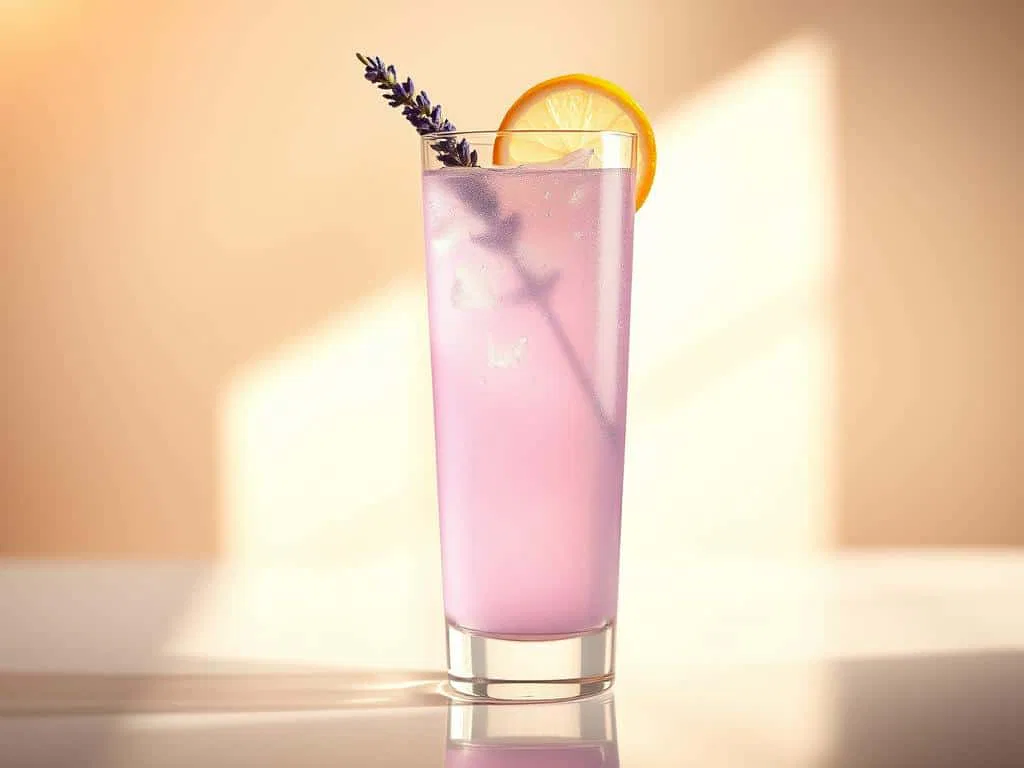 Moderne Lavendel Limonade Variante