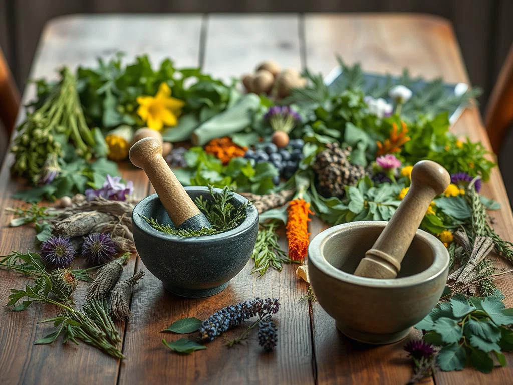 Verarbeitung Wildkräuter