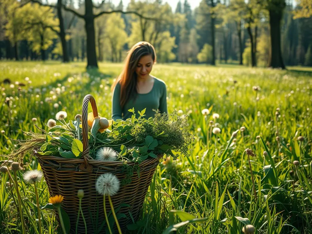 Wildkräuter im April