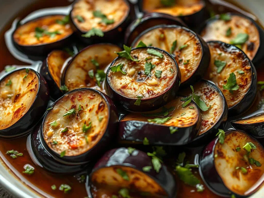perfekte Marinade für Auberginen