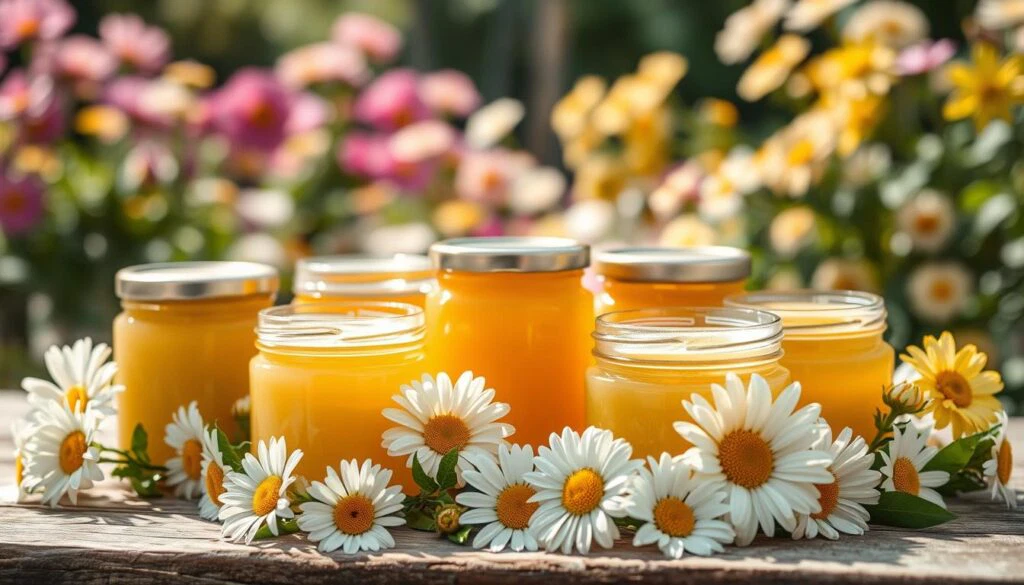 Gänseblümchen Gelee Variationen