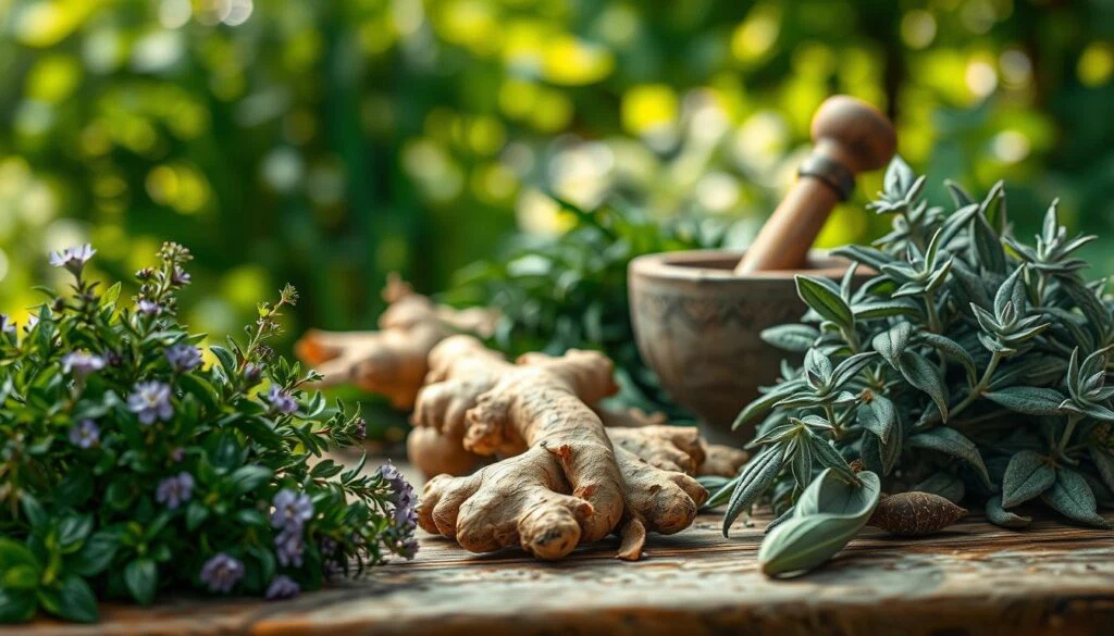 Heilpflanzen Thymian Ingwer Salbei