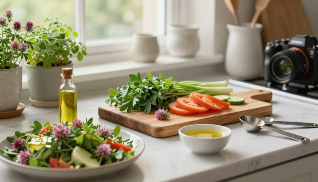 Praktische Rezepte mit Rotklee