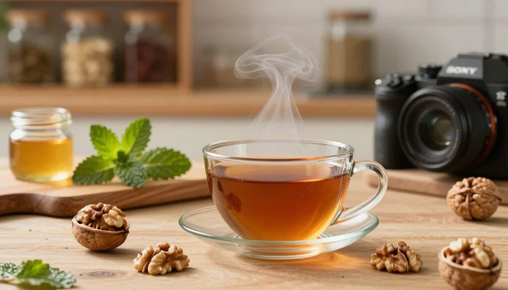 Walnussschalen Tee Wirkung