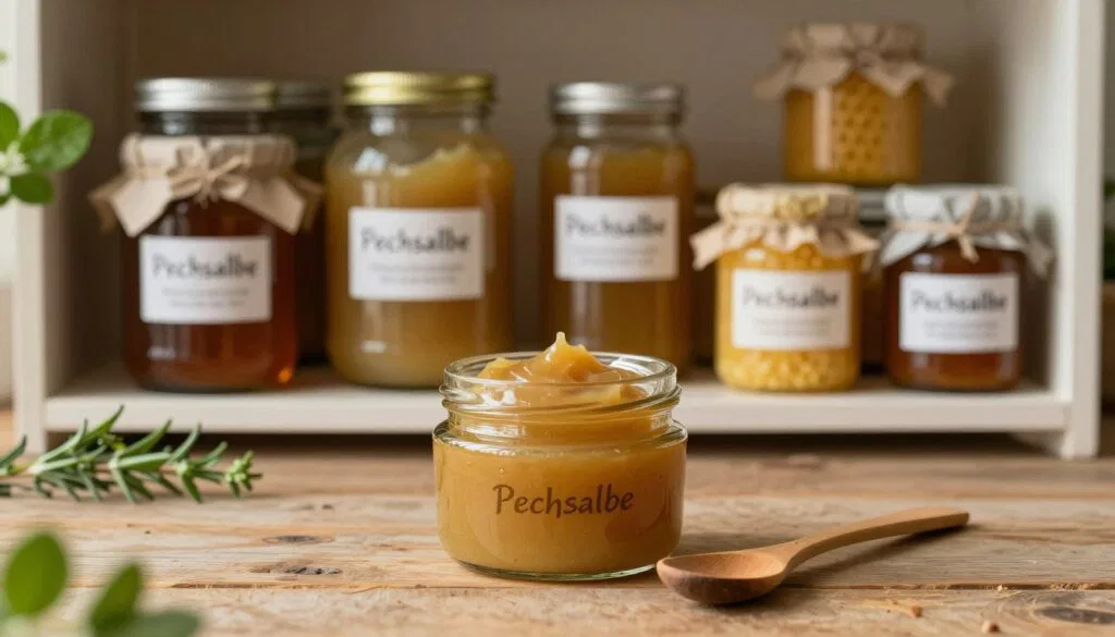 Lagerung Haltbarkeit Pechsalbe