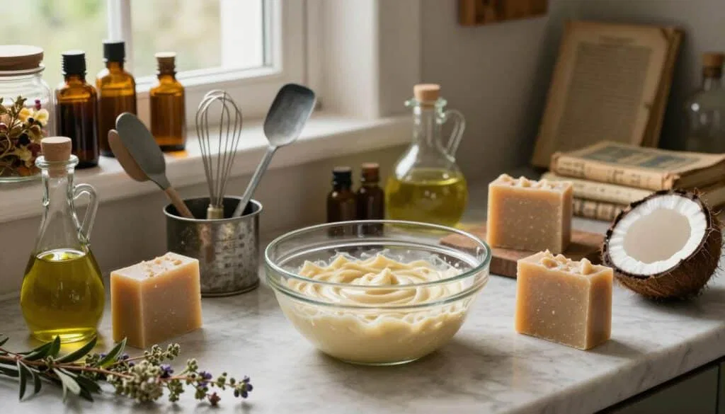 Seife selber machen altes Rezept