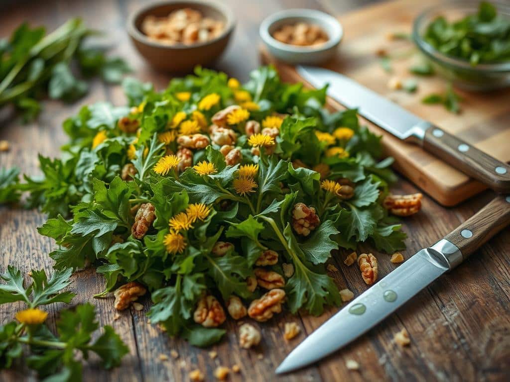 Löwenzahn Salat