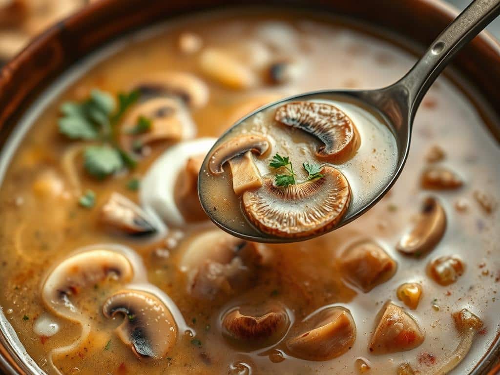 ungarische Pilzsuppe