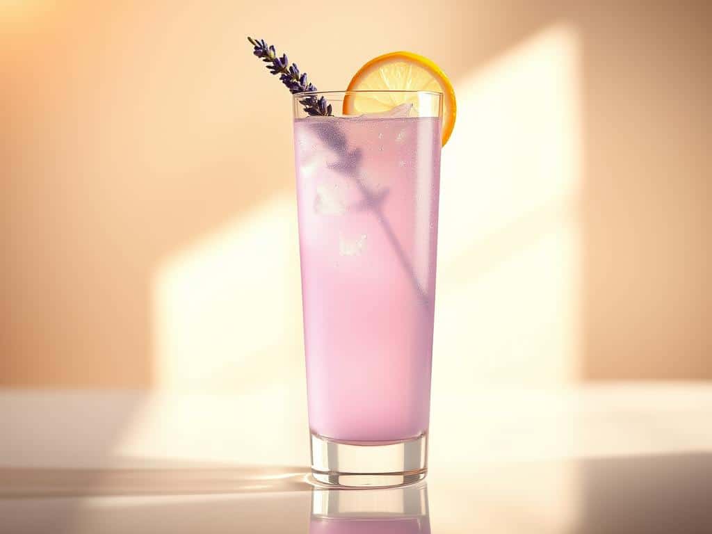 Moderne Lavendel Limonade Variante