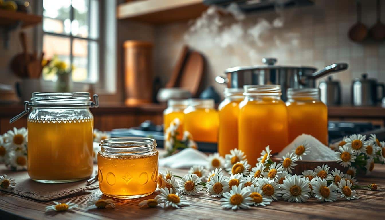 Gänseblümchen Gelee